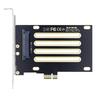 Xiwai Адаптер-хост PCIe X1 для материнской платы PM1735 с NVMe PCIe SSD 4.0 U.2 U.3 SFF-8639