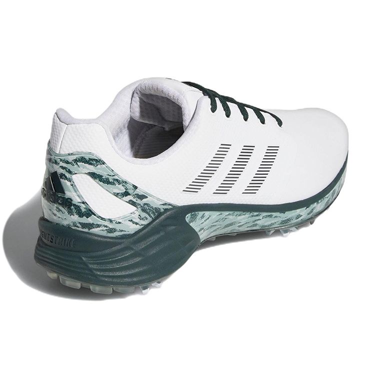 Коллин Морикава x adidas ZG21 Белый Лен Зеленый Мужские Кроссовки Облачно-Белый Теневой-Зеленый HP9344