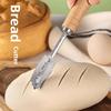 Wooden Handle High-quality Bread Pattern Contouring Knife