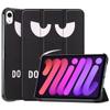 Case for iPad Mini6 2021 Tablet Case Tri-fold Bracket Painted Tablet Case Magnetic Protective Cover For Funda Ipad Mini 6 2021