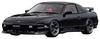 Ignition Model Scale Nissan 180SX TYPE X Black Finished Product IG3767 TK.Company 1/18 (RPS13)