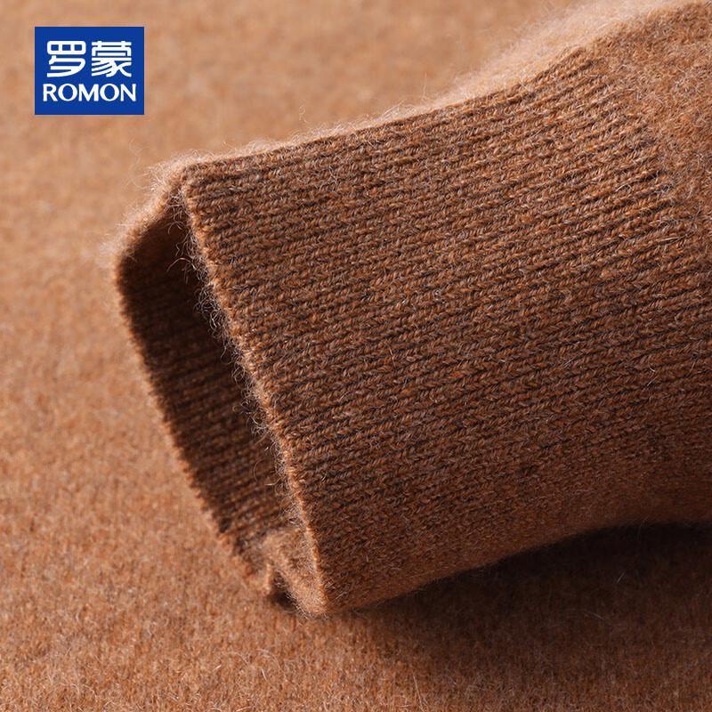 ROMON Мужской пуловер из 100% чистого кашемира с круглым вырезом
