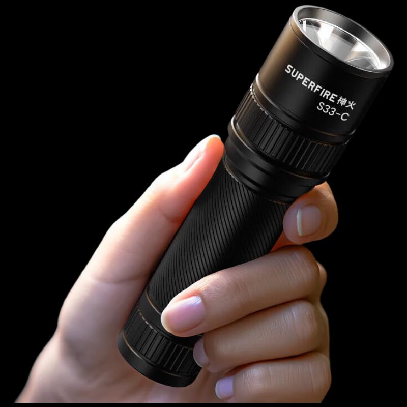 Перезаряжаемый светодиодный фонарик Superfire S33-C