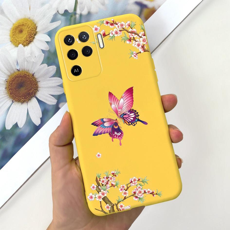 Чехол для OPPO Reno 5 5G Reno5 Pro CPH2201 Милый Расписной Мягкий Силиконовый Чехлы для Телефона Для OPPO Reno 5 Pro Reno5 Lite 5Z Fundas