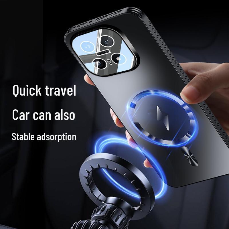 Магнитный защитный чехол-сота для отвода тепла IQOO15 с интегрированной линзой