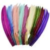 10Pcs/Lot Turkey Feathers Duck Goose Wing Feather Pen Creation Crafts 25-30Cm 10-12" White Plumes Accessories Wedding Decoration