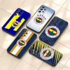 Турция F-F ФенербахчеS-E Чехол для телефона Samsung S25,S24,S21,S22,S23,S30,Ultra,S20,Plus,Fe,Note,10,9,5G Черный Чехол
