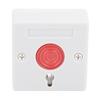 PB?68 Push Button Switch Emergency Flush Mount Alarm Manual Reset with Key for Shop