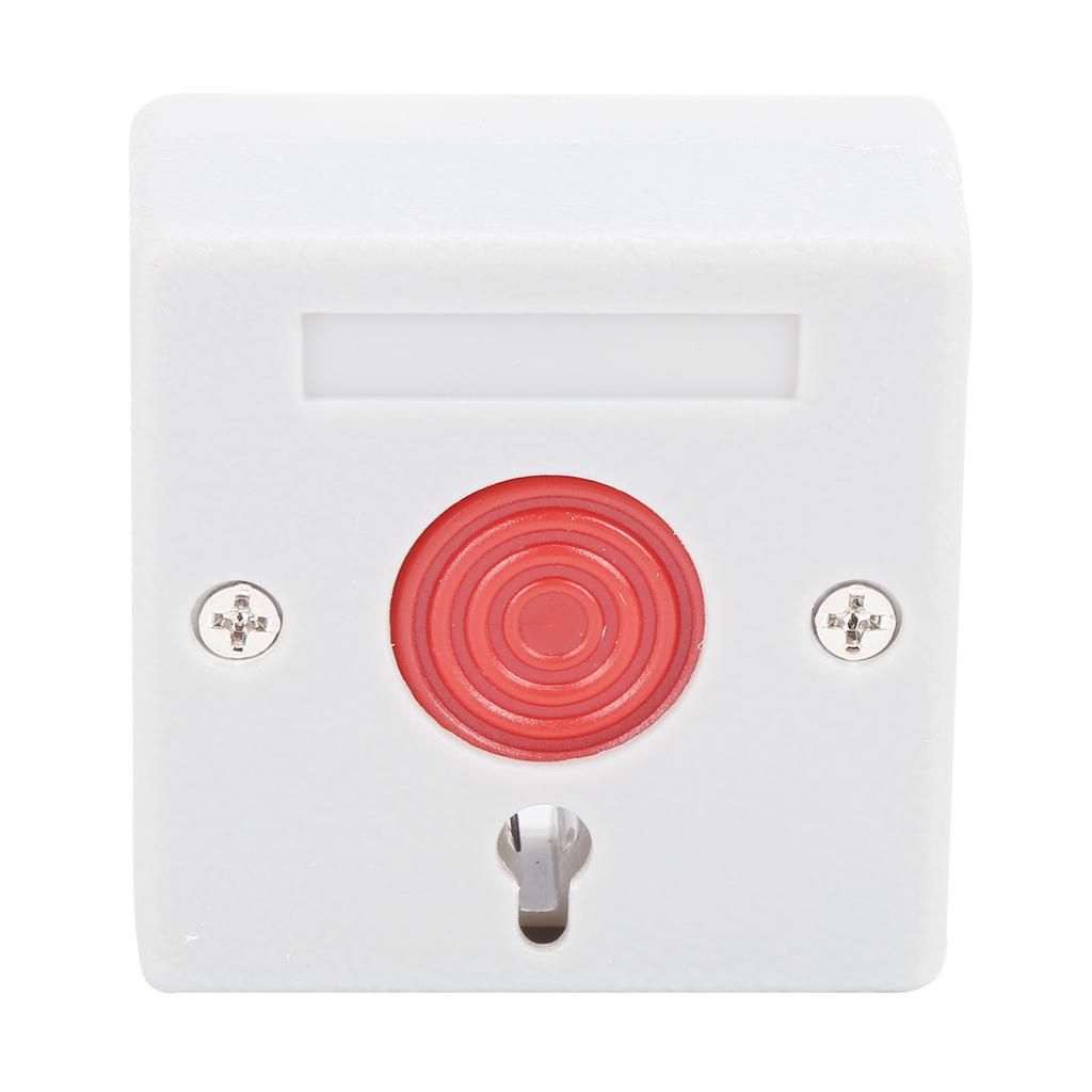PB?68 Push Button Switch Emergency Flush Mount Alarm Manual Reset with Key for Shop