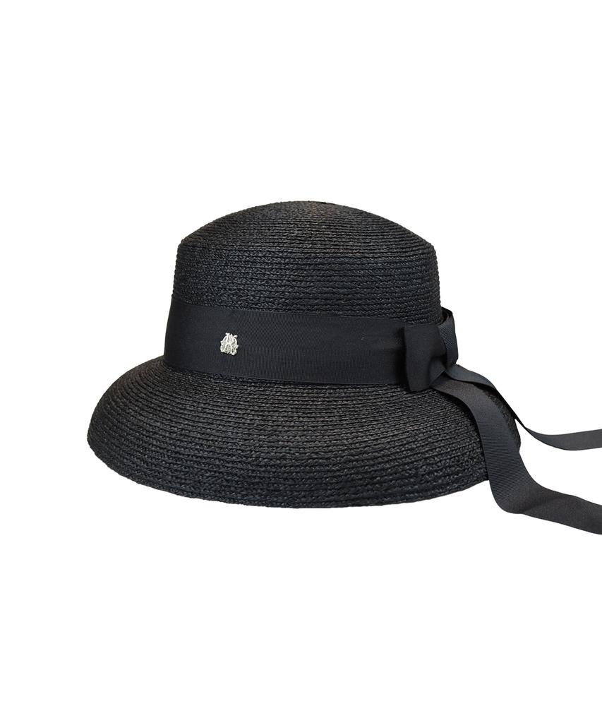 Kaliseumontapone Gloria Ribbon Raffia Cloche Hat