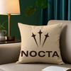 Nocta Fashion Роскошная наволочка N-NoctaS-S Наволочка против пылевых клещей Невидимая молния Шелковистый короткий плюш Чехол для диванной подушки