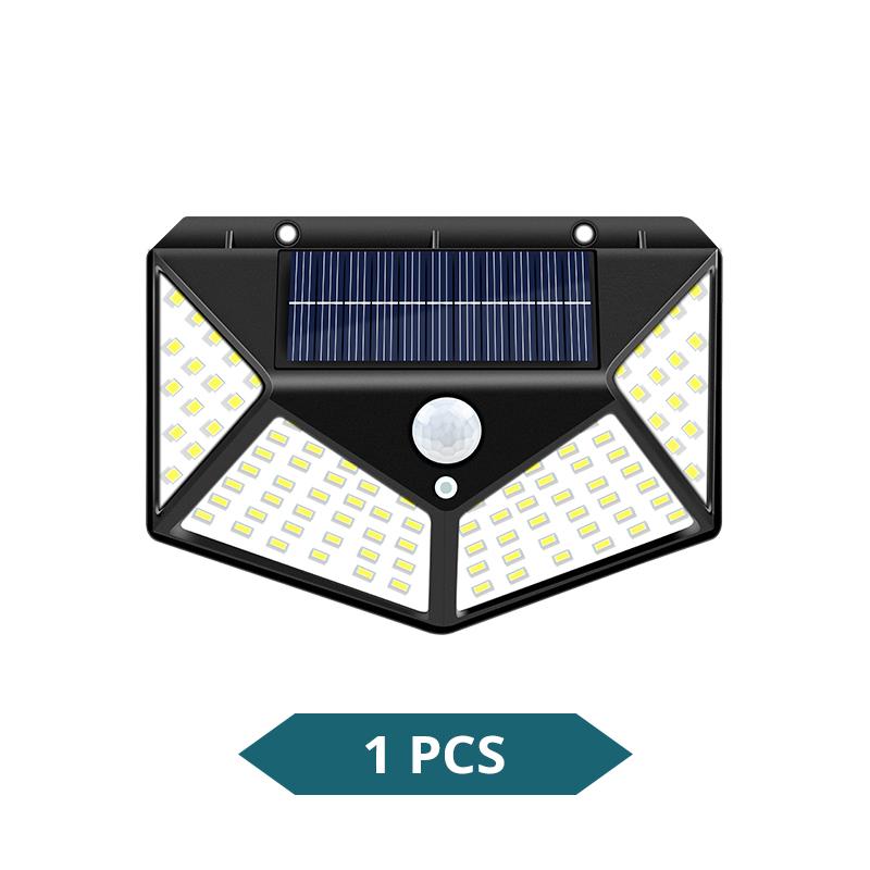 Multifunctional LED Solar Light With Motion Sensor Outdoor Garden Courtyard Waterproof Decoration 140° Lighting Wall Lamp