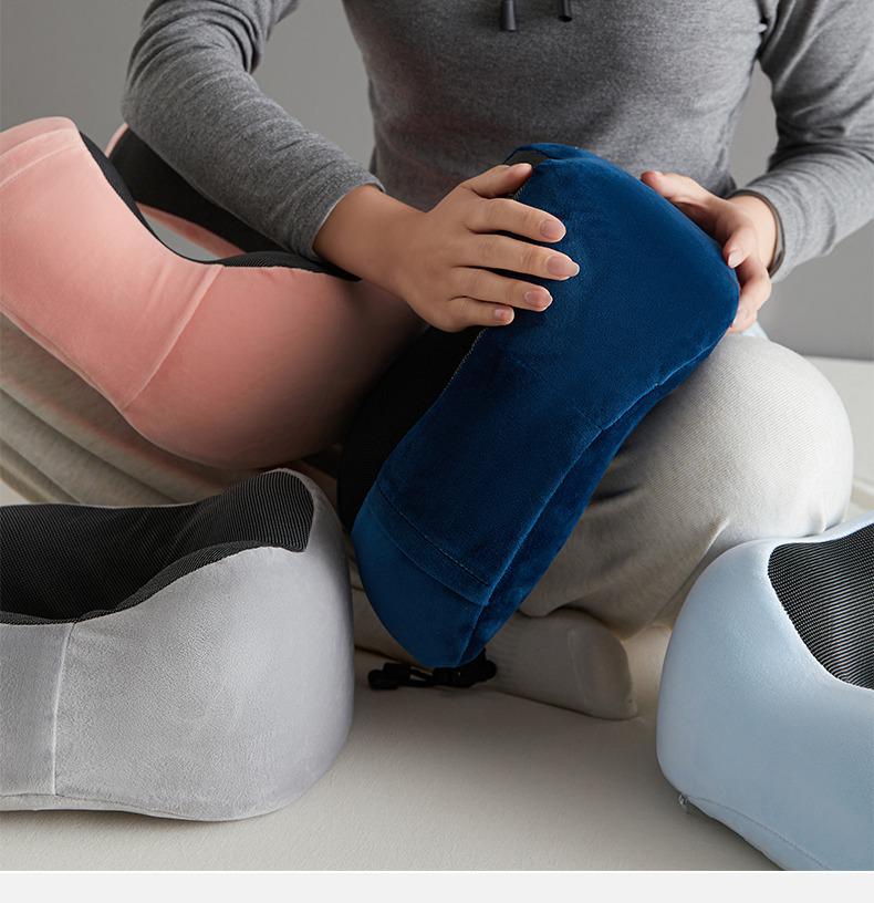 U-Shaped Memory Foam Neck Support Pillow for Travel