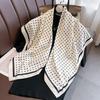 Women Dot Silk Scarf Square Hijab Foulard Twill Shawls Lady Wraps Neckerchief Shawl Female Muslim Headband Bandana