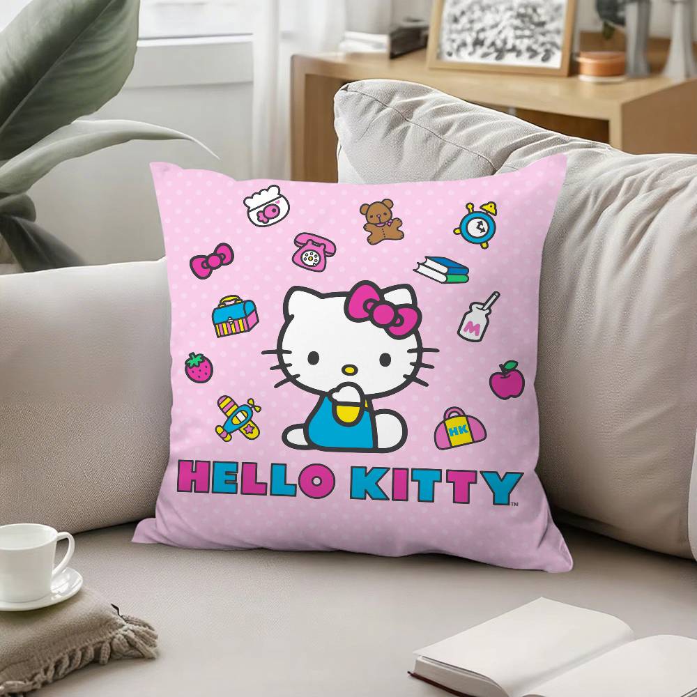 HelloS-K-Kitty Наволочка С Рисунком Наволочка Для Гостиной Подушки На Диван И Декора Спальни