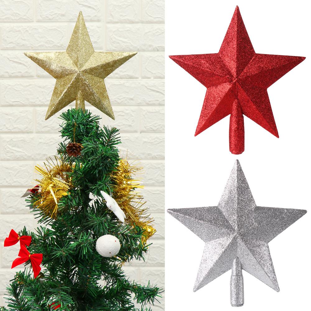 New New Year Party Supplies Christmas Tree Decoration Home Decor Xmas Ornament Large Glitter Star
