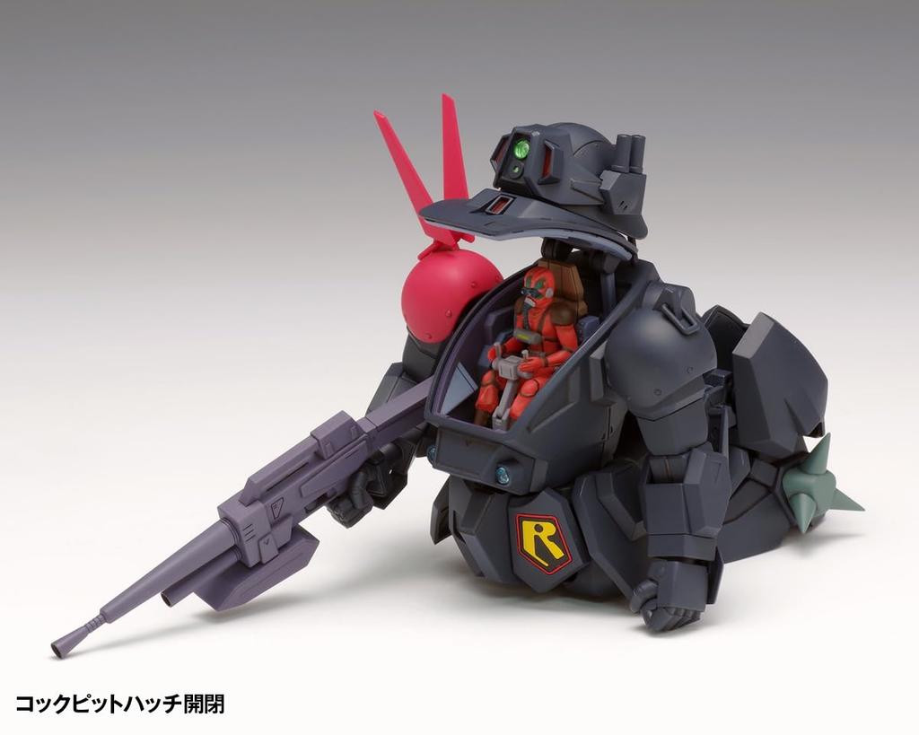 Wave Armored Trooper Votoms Blood Sucker PS Version Approximately 13cm Plastic Model Kit 1/35 Scale, Tall, Pre-colored BK-255 (Robot)