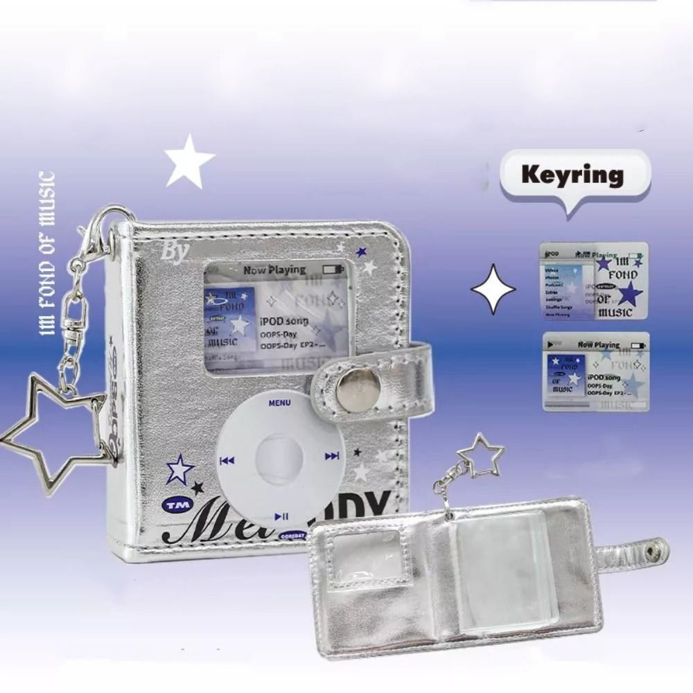 Мини Холдер для Фотокарточек Мини Фотоальбом 2 Дюйма Папка для Сбережений Наличных Новая Папка для Фотокарточек