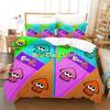 Splatoon 3 Inkling Squid Комплект постельного белья Single Twin Full Queen King Size Комплект постельного белья Aldult Kid Bedroom Комплект пододеяльников Комплект постельного белья