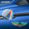 Colorful Reflective Laser Angel Wing Styling Car Trunk Door Stickers For Honda Mugen Typer ACCORD Airwave Avancier Civic INSPIRE XL0
