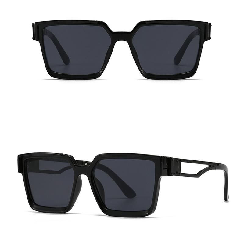 Fashion Vintage Square Gold Sunglasses Women For Men Sun Glasses Punk Shades Luxury Brand Designer Classic Mirror Shades Uv400