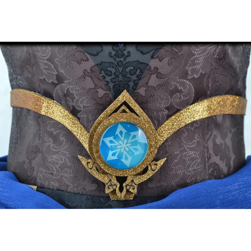 Layla Cosplay Costume Wig Genshin Impact Cosplay  Impact 3rd Layla Dress Outfit Uniform Headwear Gloves Hat Girls Women