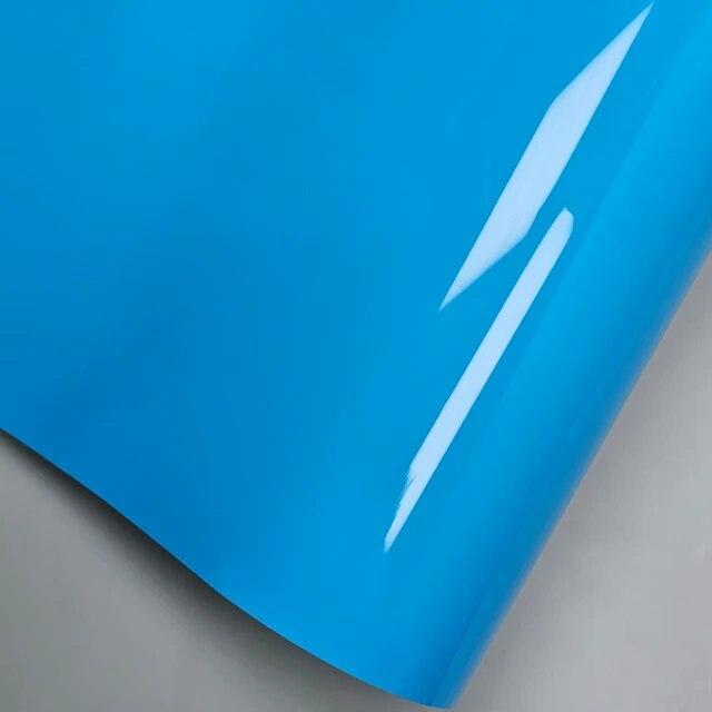 High Glossy Piano Black Yellow Red Blue Vinyl for Car Decals Wrapping Foil Bright Black Stickers On Car Film Cover Adhesive Wrap