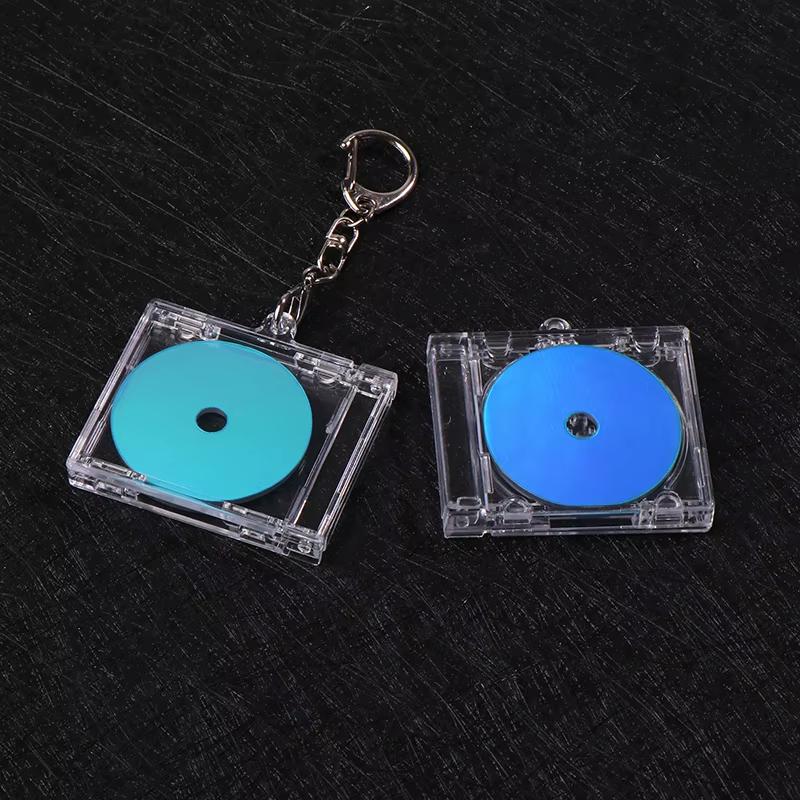 NFC DIY Пустой Альбом Брелоки Мини-кейс для CD-диска Памятный Подвес для Декора Рюкзака