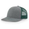 OEM Custom 6 Panel Structured Trucker Mesh Hat High Quality Cotton 3D Embroidery Logo Plain Cap Curved Brim for Velour Terry