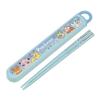 Skater Chopsticks and Chopstick Case Set for Kids, Lunch Box, 16.5cm, Made in Japan, Dishwasher Safe