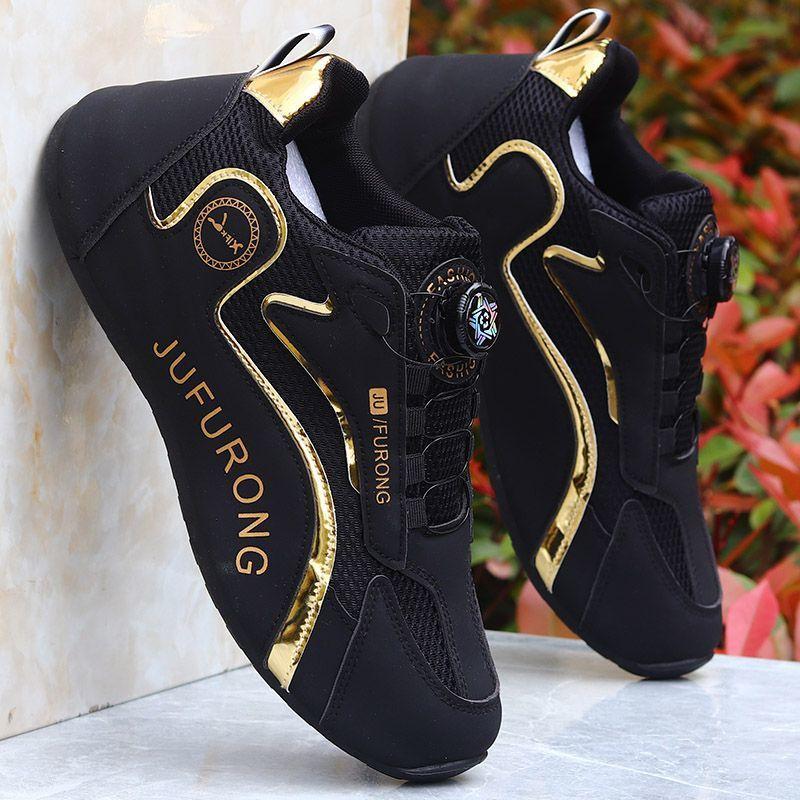 High-end men's shoes summer breathable deodorant dad shoes lightweight mesh sports casual shoes fashion Forrest Gump board shoes