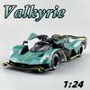 1:24 Валькирия P1 Сплав Литье под давлением Спортивный Автомобиль Миниатюрная Модель Игрушки Автомобиль Подвеска Четырех Колес Звук Свет Оттянуть Назад Транспортное средство Подарок Мальчику