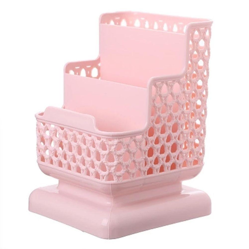 Office Supply Container Stationery Organizer Desktop Storage Box Pen Holders Make up Brush Holder