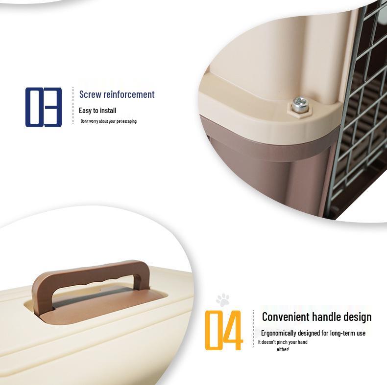 Портативная переноска для питомцев Air China: Клетка для кошки и собаки для путешествий