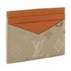 Louis Vuitton Monogram Surplus Coated Canvas Card Holder Men Accessories Beige M29266