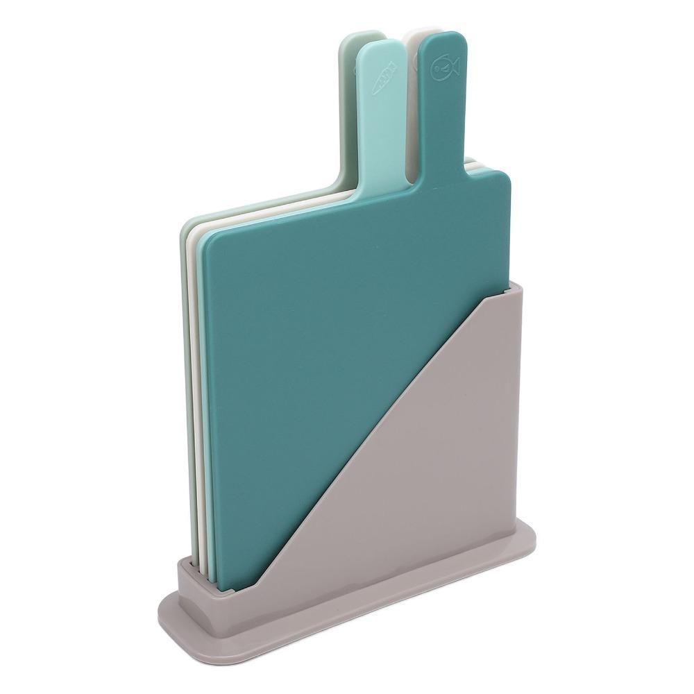 with Storage Stand Chopping Boards Plastic Chopping Board Set Cutting Board Set Home Kitchen