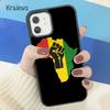 Krajews Карта Африки География Мягкий Чехол-Бампер Для iPhone 17 Air 16 15 14 plus 11 12 13 pro max coque Оболочка Fundas