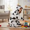 Cow warm one-piece pajamas children's costume kigurumi tracksuit 146-152 Onesie children 015pcN cow - 146-152