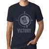 Men’s Vintage Tee Shirt Graphic T Shirt No Wrong Way Victory Navy