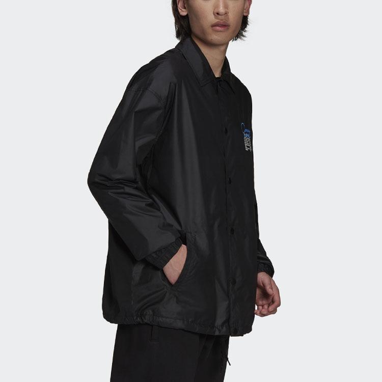 Adidas Оригиналы Трилистник CMP. Куртка Coach Мужская Верхняя одежда Черный H13510