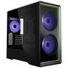 Корпус для мини-ПК LIANLI Vector V150 INF с зеркальным эффектом Infinity, заднее подключение, совместимость с материнскими платами m-ATXm-ATXMini-ITX, 3 вентилятора ARGB в комплекте,