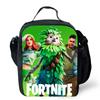 Детский ланч-бокс Fortnite - Многоразовая термосумка для обеда, Большая вместимость, Карман на молнии, Регулируемый ремешок, Подходит для детей 5-8 лет