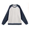 Men's Christmas Raglan Crewneck Fleece Sweatshirt
