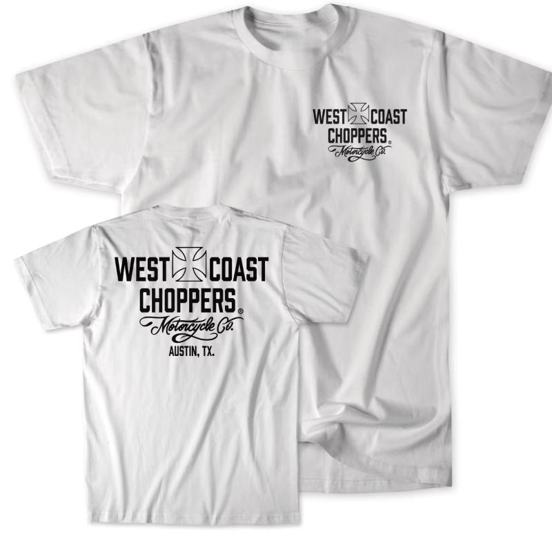 Hot West Coast Choppers Graphic Cotton Tshirt Unisex Summer Short Sleeve Fashion Brand Tee Luxury Casual Vintage Tees 2026 New