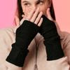 KOLEAT [Heavy Fleece Ver.] Knit Hand Warmer (BLACK) Fall/Winter Gloves Ver.