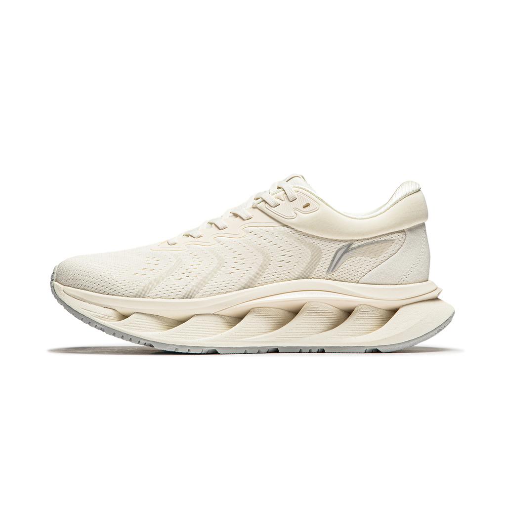 Кроссовки мужские Li Ning Arc CRC с низким верхом, амортизирующие, износостойкие, бежевые AZGU005-4