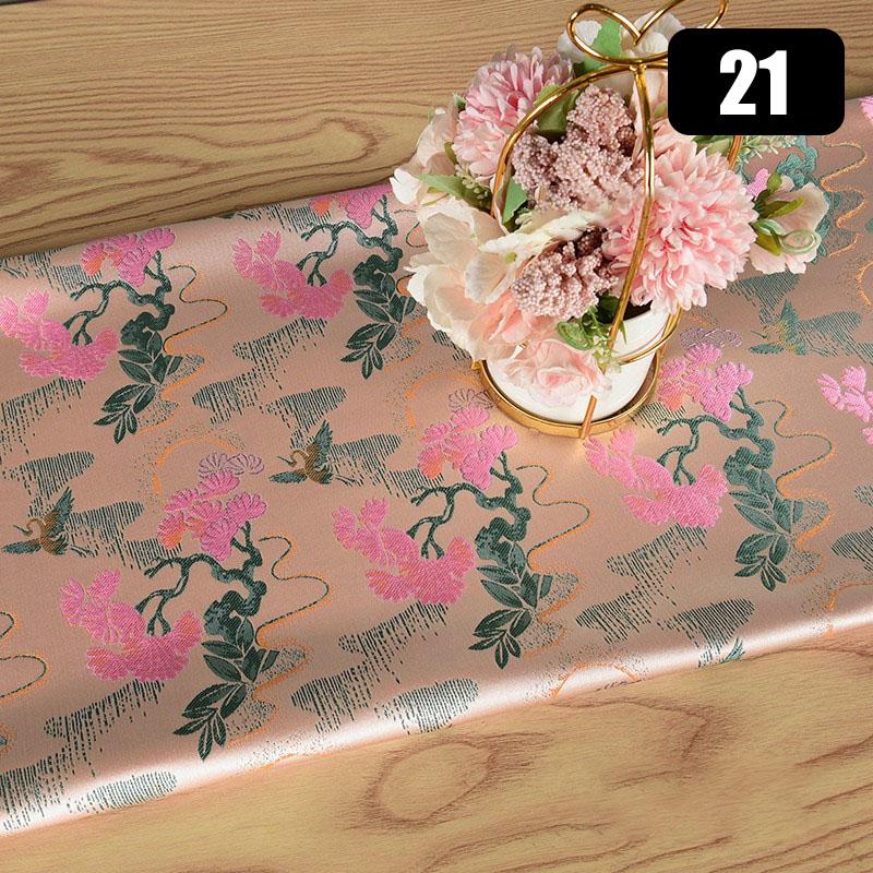 Роскошная высококачественная жаккардовая парчовая шелковая ткань для самостоятельного шитья чонсам ханьфу платье обивка одежды винтажная дизайнерская ткань