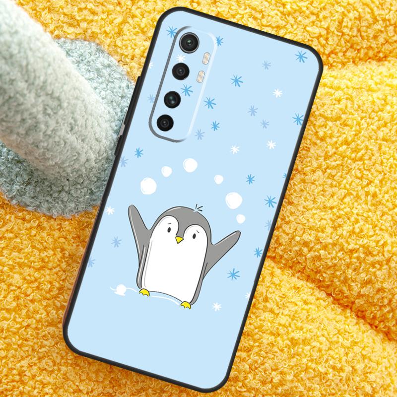Милый Чехол С Рисунком Пингвина Для Xiaomi 17 Pro Max 13 14 15 Ultra 13T 14T 15T Чехол Для POCO X7 X5 X6 F5 F6 F7 F8 Pro