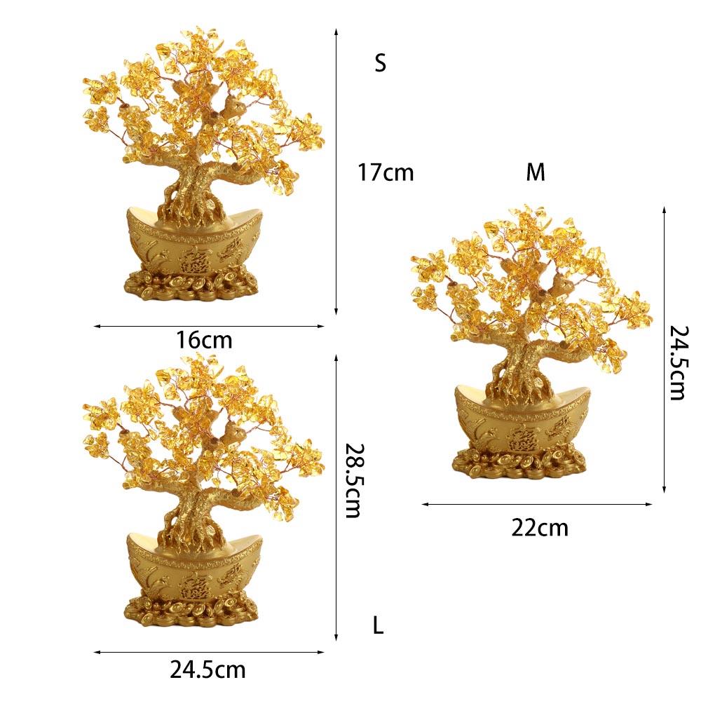 China Fengshui Good Fortune Money Tree Ornaments Decorative Articles Fortune Tree Desktop Ornaments