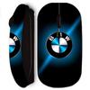 Беспроводная мышь - BMW - Черная и глянцево-синяя - Технология WiFi - Нано USB-ключ - Портативная